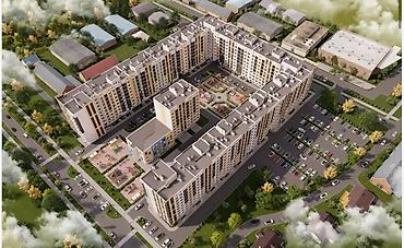 лумумбы: 1 комната, 41 м², Дордой Моторс рынок Элитка, 4 этаж, ПСО (под самоотделку) — 3