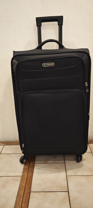 дордой чемоданы: Чемодан, Колдонулган, Материалы: Полиэстер, Чоң (70 л ашык
