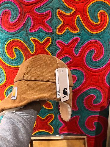 Головные уборы: Детская вельветовая шапка ушанка Carhartt! Новые, стильные, легкие и — 8