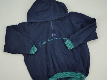 blue bluzki: Women`s hoodie, 2XL (EU 44)