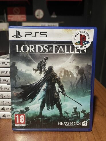 PS5 (Sony PlayStation 5): PlayStation 5 üçün Lords of the Fallen oyunu. Bu, macəra və döyüş