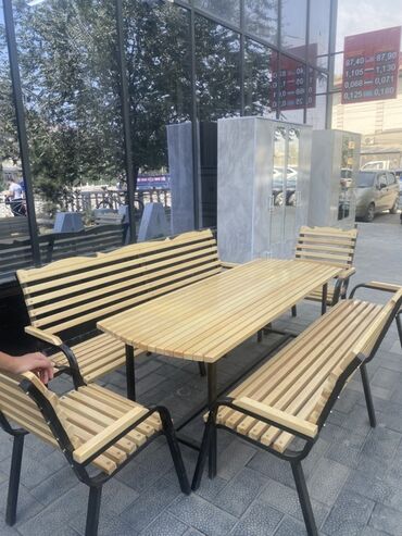 италия мебель: Комплект садовой мебели, Стол, Дерево