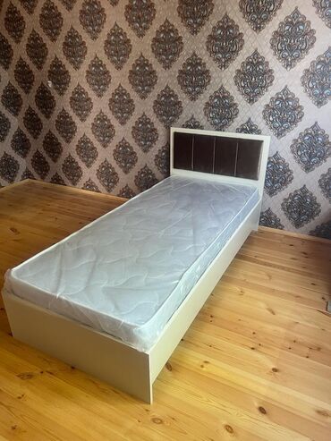 Новый, Односпальная кровать, С матрасом, Азербайджан