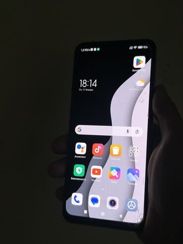 Redmi: Redmi, Redmi Note 10, Б/у, 128 ГБ, цвет - Зеленый, 2 SIM