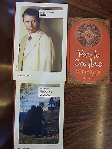 2 ci əl kitab satışı: 3 kitab birlikdə. Hər bir kitab çox səliqəli istifadə edilib və təmiz — 2