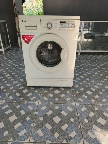 Paltaryuyan maşın LG, 6 kq, Avtomat, Qurutmasız, Kredit yoxdur