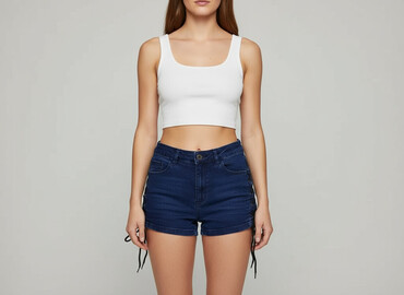 spodenki drip: Cropp, Shorts for women, size M