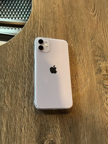 Apple iPhone: IPhone 11, 64 GB, Deep Purple, Barmaq izi, Simsiz şarj, Face ID