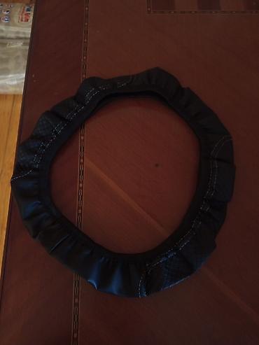 Sükan üzlüyü – universal ölçü - Material: süni dəri və toxuma