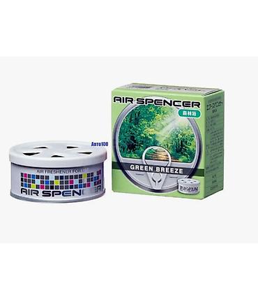 breeze: Ароматизатор для автомобиля Air Spencer Green Breeze (баночка) - — 1