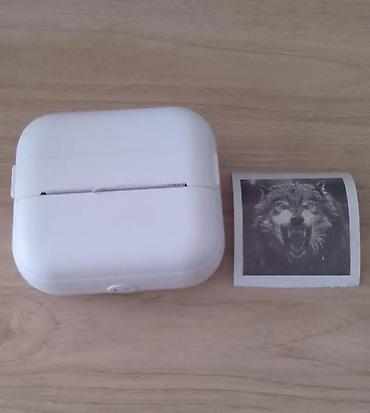 Printerlər: Mini Portativ Termal Printer (Bluetooth) Kiçik ölçülü, rahat daşınan — 8