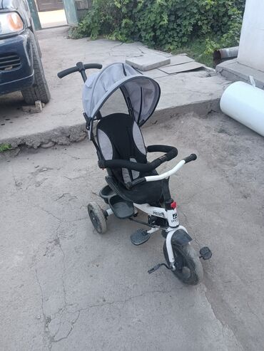 трёхколёсный самокат детский: Балдар үчүн велосипед, 3 дөңгөлөктүү, 3 - 4 жаш, Бала үчүн, Колдонулган
