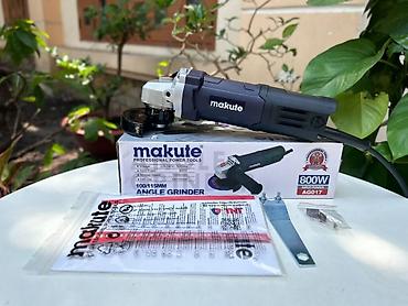 cilalama aparati: Makute AG017 bucaqslı daşkəsən (Angle Grinder) – 800W Xüsusiyyətlər — 1