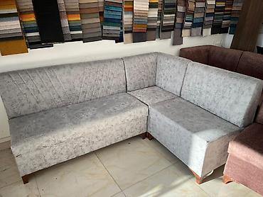 L‑formal künc divan dəsti - Forma: L‑şəkilli künc. - Ölçü: təxmini