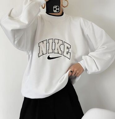 Svitşot, Nike, S (EU 36), One size, rəng - Bej
