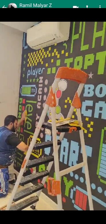 Malyar işləri: Malyar ustası cəld ve gözel iş görülür astar üz vurulması işleri -da lalafo.az — 8 Malyar işləri: Malyar ustası cəld ve gözel iş görülür astar üz vurulması işleri — 8