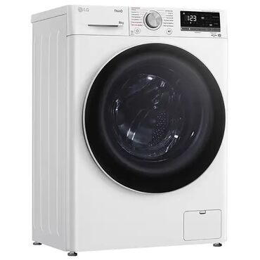 Стиральные машины: Стиральная машина LG, Новый, Автомат, До 9 кг, Узкая — 3