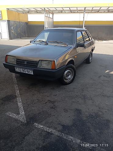 VAZ (LADA): Lada 21099 (Samara) sedan - Kuzov: 4 qapılı sedan, metalik boz rəng — 8