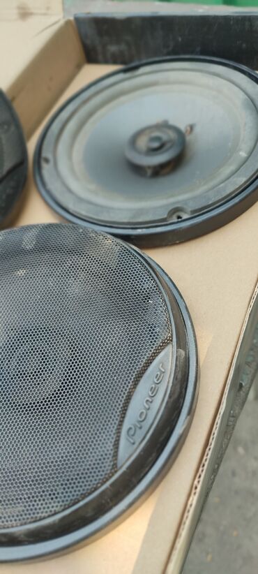 fit rs: Продаю динамики Pioneer 16 размер + магнитофон в подарок торг