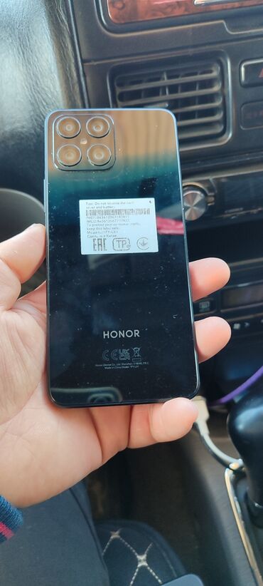 Honor: Honor 8X, Б/у, 128 ГБ, цвет - Черный, 2 SIM
