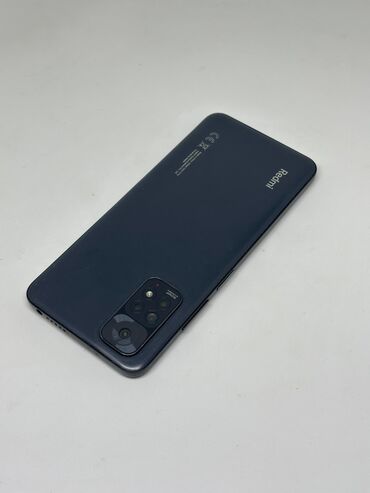 мобильные телефоны nokia: Redmi, Redmi Note 11, Б/у, 128 ГБ, цвет - Черный, 2 SIM