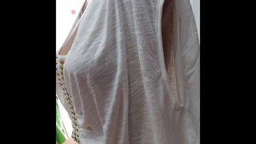 zara bluze i tunike: One size, Single-colored, color - White