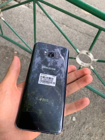 оперативная память ddr2 sdram: Samsung Galaxy S8 Plus, Б/у, 64 ГБ, цвет - Черный, 2 SIM