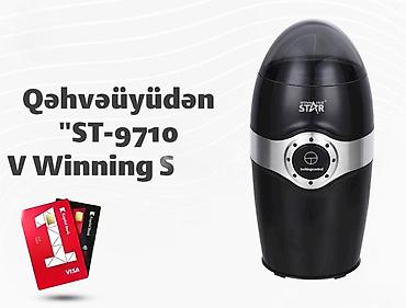 dəyirman: Qəhvəüyüdən "ST-9710 V Winning Star"KREDİTLƏ! Aylıq 2.02 azn ödəməklə — 1