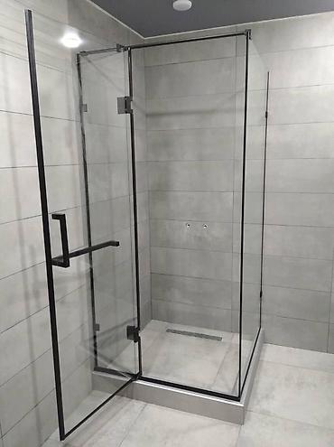 Душевые перегородки и ограждения: Душевые кабины стеклянные перегородки душевые кабины Бишкек 🚿 — 6