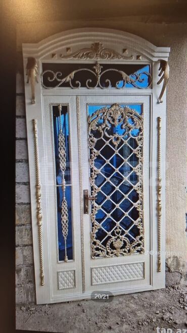 Həyət darvazaları: Dəmir Qapılar sifarişlə yığılır yenidir — 12