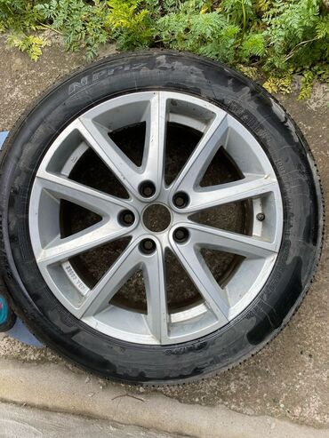 Колеса в сборе: Колеса в сборе 215 / 55 / R 17, Лето, Б/у, Комплект, Легковые, Литые, отверстий - 5 — 2