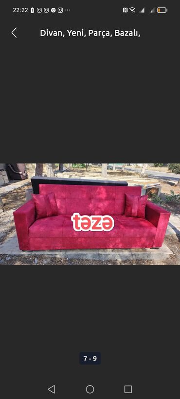 Divanlar: Divan, Yeni, Açılan, Bazalı, Parça, Ödənişli çatdırılma — 10