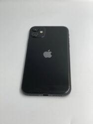 нерабочий монитор: IPhone 11, Б/у, 128 ГБ, Черный, Зарядное устройство, Защитное стекло, Чехол, 81 %