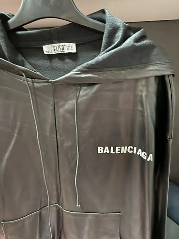 idman qacis: Svitşot, Balenciaga, M, rəng - Qara — 3
