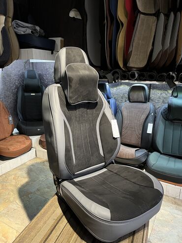 Чехлы и накидки на сиденья: Чехлы Алькантара, С подушкой, Новый, Бесплатная доставка at lalafo.kg — 3 Чехлы и накидки на сиденья: Чехлы Алькантара, С подушкой, Новый, Бесплатная доставка — 3