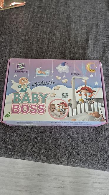 Игрушки: Мобиль для ребёнка. Купили за 5000 с. Использовался 1м ребёнком — 20