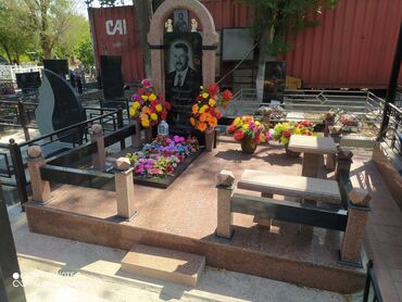 Ритуальные услуги: Изготовление крестов, Изготовление овалов с фото, Изготовление оградок | Гранит, Металл, Габбро | Оформление — 22