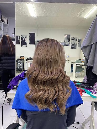 Парикмахеры: Услуга: долговременная укладка волос (крупные и мелкие волны) - — 1
