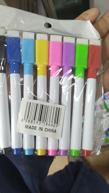 Канцтовары: Стеряемые гелевые ручки и наборы фломастеров Yalong - Фломастеры — 17