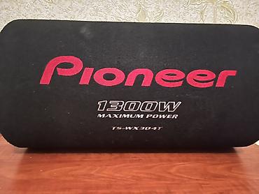 avto kalonka: Pioneer avtomobil audio dəsti - Subwoofer: Pioneer TS-WX304T bas — 1