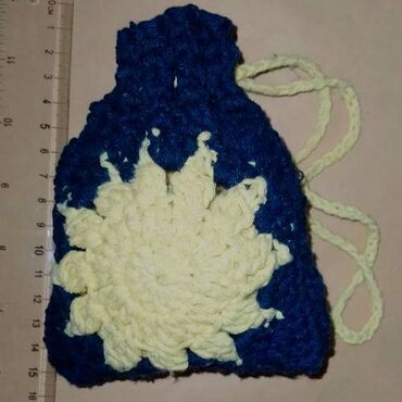 Другие предметы коллекционирования: Эко мешочки из 100% хлопка, вязаные крючком. Упаковка для подарка. 15 — 10