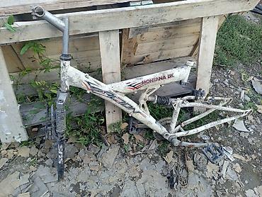 Б/у рама от велосипеда и подарок диски at lalafo.kg Б/у рама от велосипеда и подарок диски