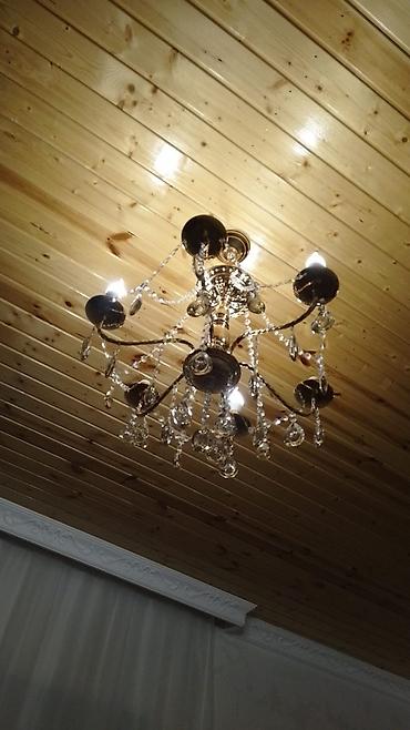 2 ci el laminat: Çılçıraq, 6 lampa, Şüşə — 2