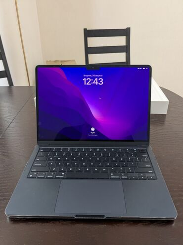 батарейка для ноутбука: Ноутбук, Apple, 16 ГБ ОЗУ, Apple M3, 13.3 ", Б/у, Для работы, учебы, память SSD