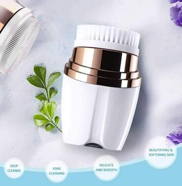 Aparati za čišćenje lica: Cena 1.850 dinara 3u1 Vodootporna cetka i masazer za lice Opis — 4