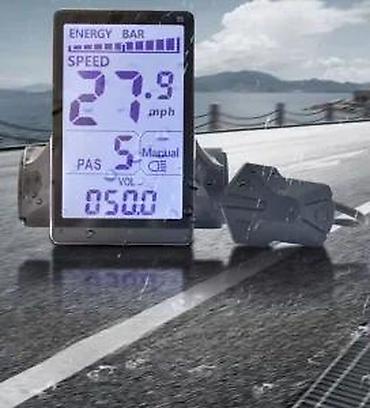 Dodaci za bicikl: LCD DISPLEJ ZA ELEKTRIČNI BICIKLI, PANEL UART2 M5 | . U — 15