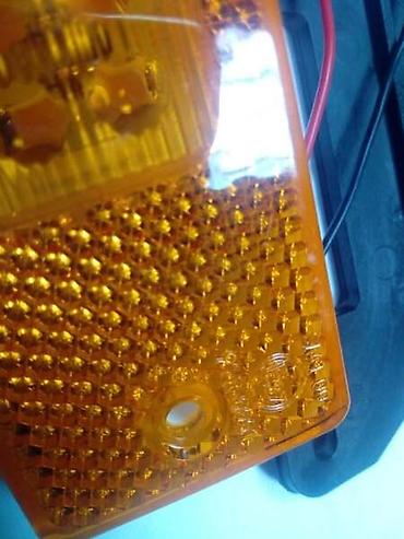 ugradni usb punjac: LED GABARIT ZUTI SA NOSACEM | Led gabarit zuti na gumi. Ravan sa — 2