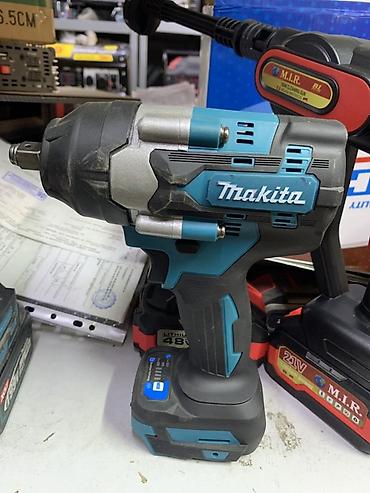Крепежные инструменты: Аккумуляторный ударный гайковерт Makita Основные характеристики (с — 2
