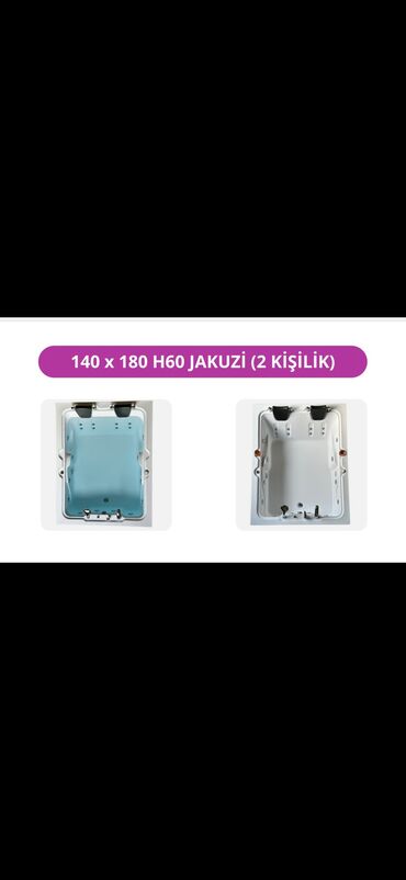 Cakuzi vannalar: Yeni Cakuzi vanna Motorlu, Ödənişli çatdırılma — 24