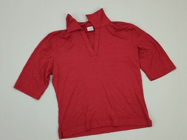 czerwona bluzki koronkowe: Bluzka Damska, S, stan - Dobry